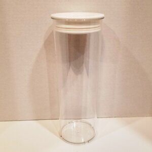 Food Storage/Craft Container with White Lid